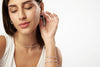 Alternating Mixed Shape Earrings