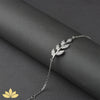 Embellished Leaf Bracelet