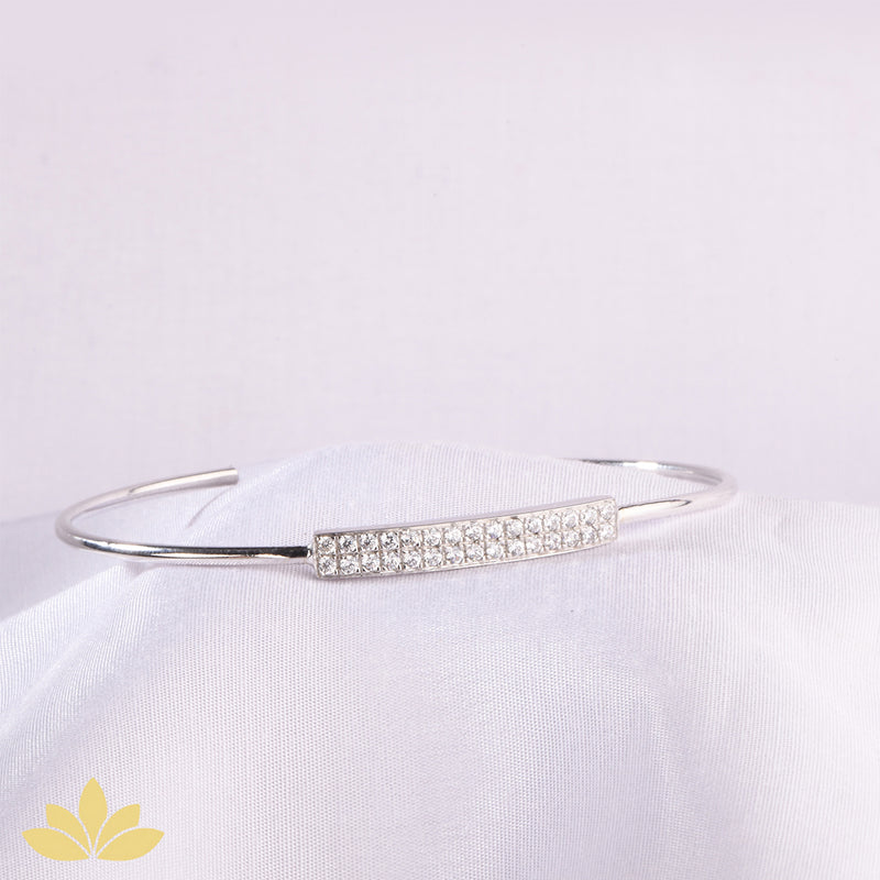 amethyst bracelet – Rectangular – 1 - Moksa