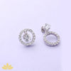 Big Round Jacket Earrings