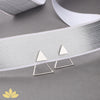 Triangle Jacket Earrings