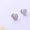 Silver Disco Ball Earrings