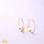 Oval Slide-On Hoops