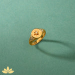 Signet Ring with Single Star