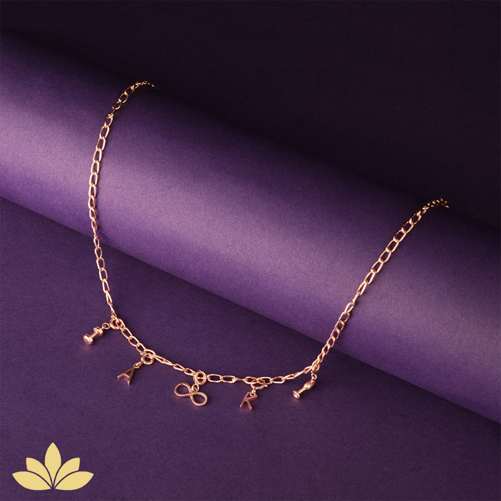 Silver Charm Necklace Chain