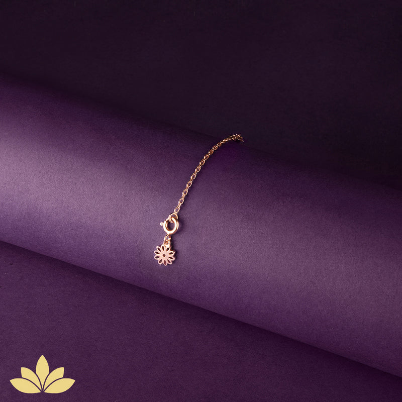Gold Watch Charm Chain