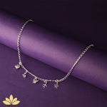 Rose Gold Charm Necklace Chain